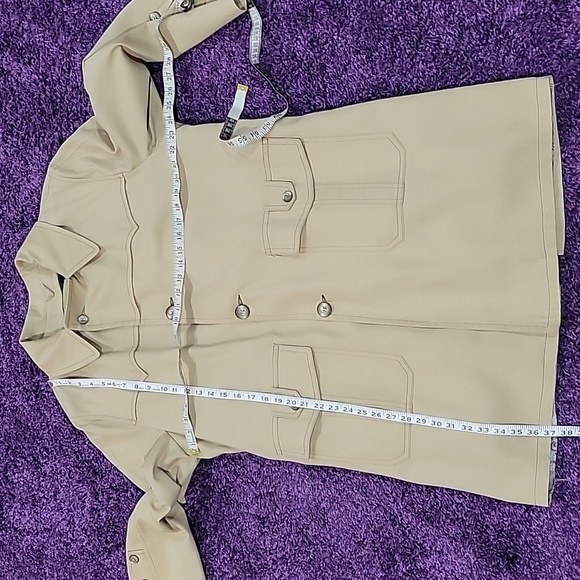 Vintage Montgomery Wards Lined Disco Overcoat - Picture 5 of 7